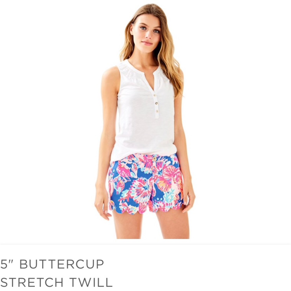 Lilly Pulitzer Buttercup Stretch Short